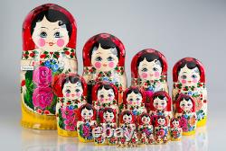 Matryoshka Russian Traditional 30pcs Hand painted Nesting Doll