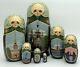 Matryoshka, Russian Nesting Dolls, Handmade