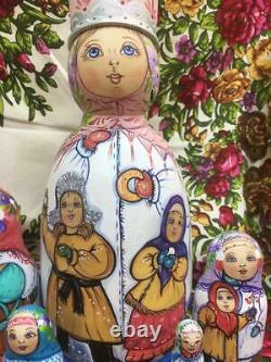 Matryoshka, nesting doll, Russian nesting doll, Russian souvenir, Christmas