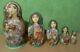 Matryoshka Wooden Hand Painted Russian Exclusive Nesting Doll Author's Work
