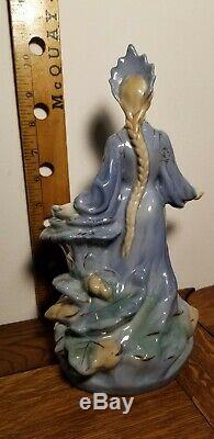 Mistress of The Copper Mountain 10 Russian USSR Figurine Gzhel malachite maid