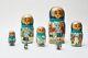 Museum Quality Russian Troika Matryoshka Nesting Doll Set