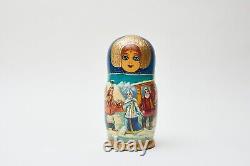 Museum Quality Russian Troika Matryoshka Nesting Doll Set