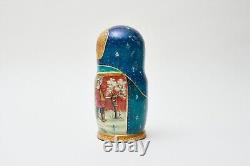 Museum Quality Russian Troika Matryoshka Nesting Doll Set