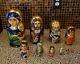 Museum Quality Signed Russian Matryoshka Nesting Doll Religious Icons