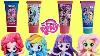My Little Pony Bath Time Adventure Sets With Equestria Girls