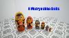 My Nesting Doll Collection 0020 Russian Matryoshka Dolls 6 Dolls Total