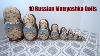 My Nesting Doll Collection 0106 Russian Matryoshka 10 Dolls