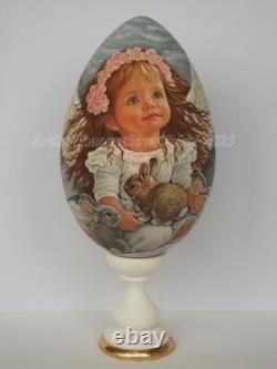 My author's Easter Egg Nesting Dolls Matryoshka Roly poly Usachova not russian