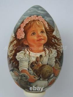 My author's Easter Egg Nesting Dolls Matryoshka Roly poly Usachova not russian