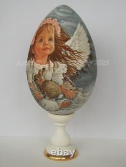 My author's Easter Egg Nesting Dolls Matryoshka Roly poly Usachova not russian