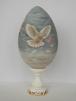 My author's Easter Egg Nesting Dolls Matryoshka Roly poly Usachova not russian