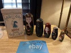 NIB Disney Pixar Brave Nesting Dolls LIMITED EDITION of 2500, NEW with Certificate