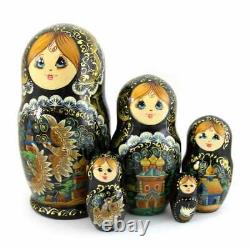 Nest Doll Russian Folklore Matryoshka Babushkin Doll Russian Matryoshka