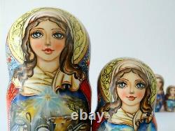 Nesting Doll Nativity Set of 5 (Russian Collection Sacramento) Sale