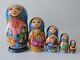 Nesting Doll Winter Set Of 5 (russian Collection Sacramento) Sale