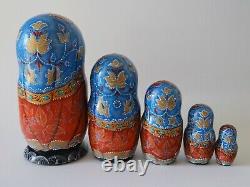 Nesting Doll Winter Set of 5 (Russian Collection Sacramento) Sale