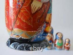 Nesting Doll Winter Set of 5 (Russian Collection Sacramento) Sale