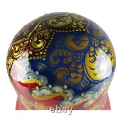 Nesting Dolls 10.5 10 Piece, Arabian Fairytale Hand Made Russian Matryoshka