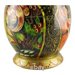 Nesting Dolls 6.6 8 Piece, Tsar Saltan Fire Fairytale Set Russian Matryoshka