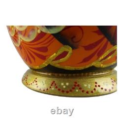 Nesting Dolls 6.6 8 Piece, Tsar Saltan Fire Fairytale Set Russian Matryoshka
