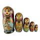 Nesting Dolls 8 5 Piece, Morozko Fairytale Hand Christmas Russian Matryoshka