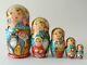 Nesting Dolls Girl With Cat Set Of 5 (russian Collection Sacramento) Sale