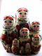 Nesting Dolls Russian Matryoshka Traditional Babushka Stacking Wooden New Set 10