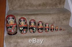 Nesting Dolls The Firebird 10 pcs Russian Matryoshka Stacking Doll