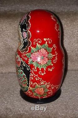 Nesting Dolls The Firebird 10 pcs Russian Matryoshka Stacking Doll