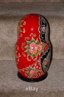 Nesting Dolls The Firebird 10 pcs Russian Matryoshka Stacking Doll