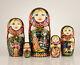 Nesting Dolls Hand-carved Matryoshka Russian Wooden Nesting Dolls