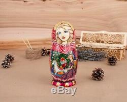 Nesting dolls, Russian doll, Russian Matryoshka, Nutcracker, Christmas gift