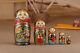 Nesting Dolls Russian Doll With Fairy Tale 5 Pieces Matryoshka