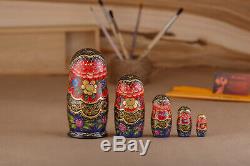 Nesting dolls Russian doll with fairy tale 5 pieces Matryoshka
