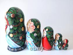 Nutcracker. Nesting Doll. Set of 5. (Russian Collection Sacramento) Sale