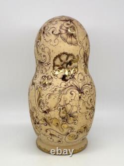 OOAK Russian Nesting Doll Matryoshka Morozko Father Frost Snow Maiden Solovyova