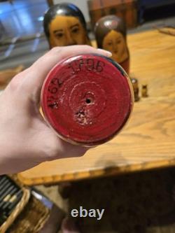 Peter The Great vintage russian nesting dolls 7 Pc Set Moscowrare Hand Painted