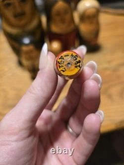 Peter The Great vintage russian nesting dolls 7 Pc Set Moscowrare Hand Painted