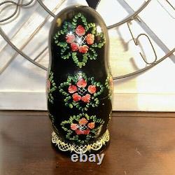 Phoenix Firebird Russian Matryoshka 10 Pce Fairytale Nesting Doll SignedNesting