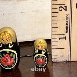 Phoenix Firebird Russian Matryoshka 10 Pce Fairytale Nesting Doll SignedNesting