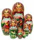 Princess 7 Piece Exclusive Hand Painted Russian Story Wooden Nesting Doll Set