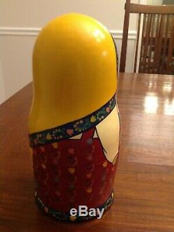 RARE Madame Alexander Russian Nesting Doll with Tags Stand #24150