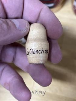 RARE Team Russia Nesting Dolls 5 Pc. Olympic Hockey? Alex Ovechkin, Etc