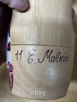 RARE Team Russia Nesting Dolls 5 Pc. Olympic Hockey? Alex Ovechkin, Etc