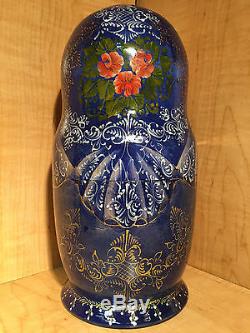 RUSSIAN TROIKA HORSES by TRIFONOV RUSSIAN MATRYOSHKA NESTING DOLL 11 10pc NEW