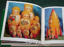 Rare 1969 Matryoshka Russian Wooden Doll Nesting Soviet Book Album Illustrated