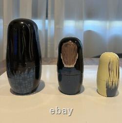 Rare Foo Fighters Nesting Eggs Russian Dolls Display Includes Taylor