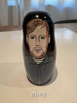 Rare Foo Fighters Nesting Eggs Russian Dolls Display Includes Taylor