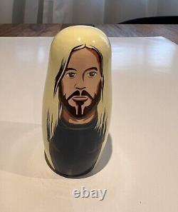 Rare Foo Fighters Nesting Eggs Russian Dolls Display Includes Taylor